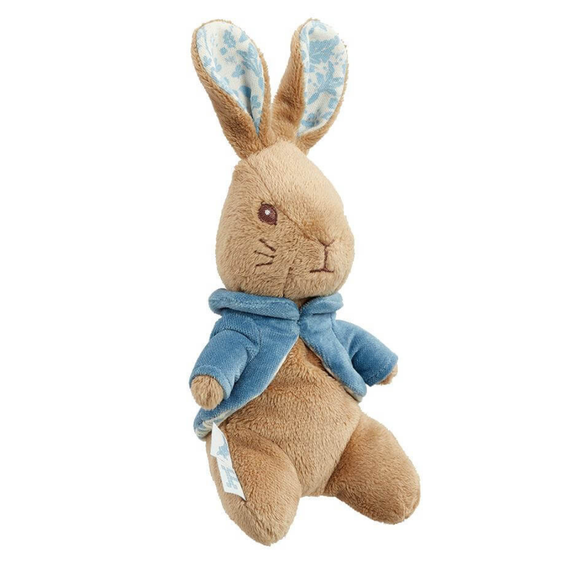 Peter Rabbit Signature Knitted Blanket with Soft Toy and Luxury Gift Box