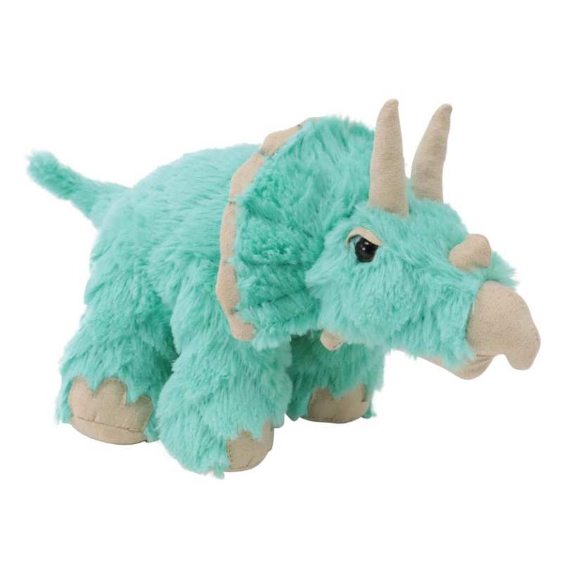 Textured Cuddly Dinoriffics Triceratops Soft Toy - 19cm