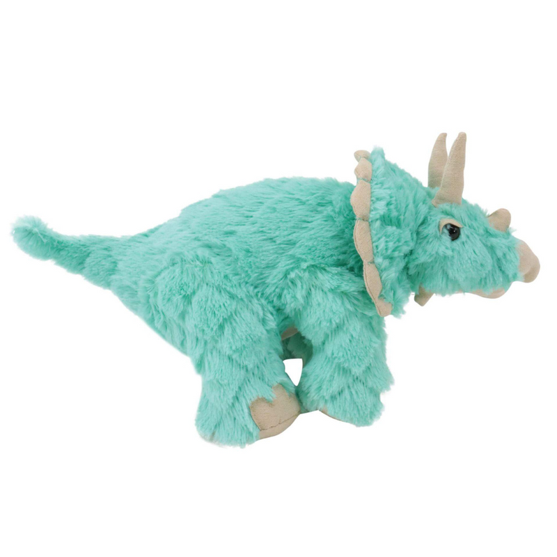 Textured Cuddly Dinoriffics Triceratops Soft Toy - 19cm