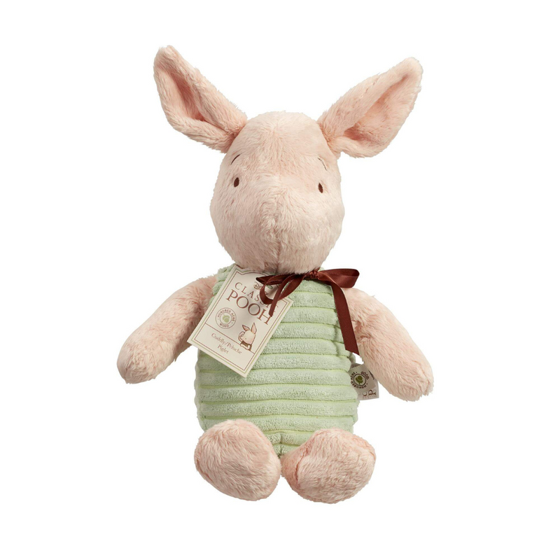 Winnie the Pooh Piglet Classic Cuddly Soft Toy - 27.5cm