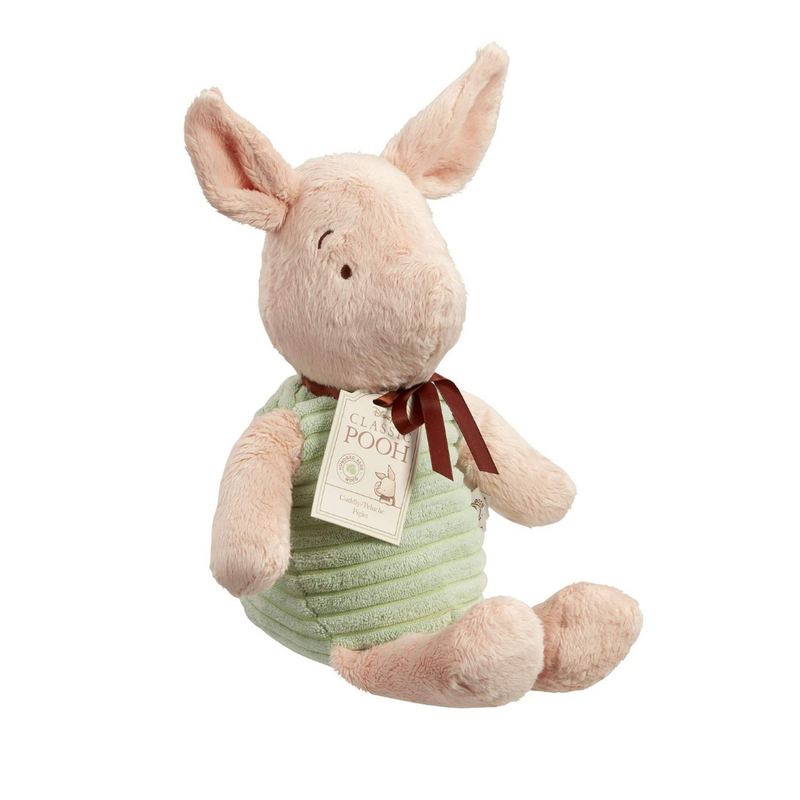 Winnie the Pooh Piglet Classic Cuddly Soft Toy - 27.5cm