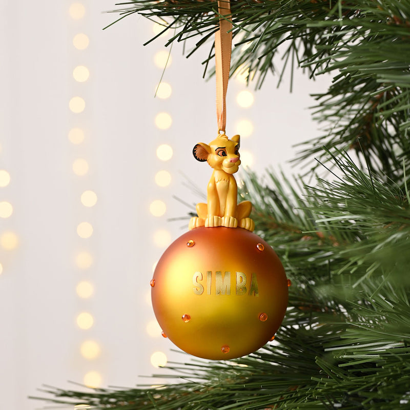 Disney's The Lion King Simba Glass Bauble