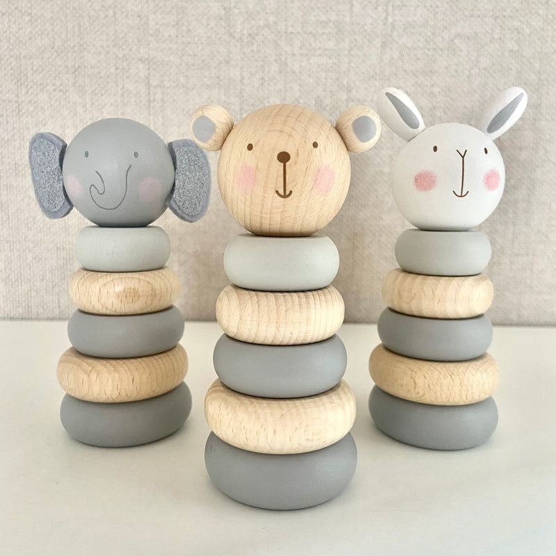 Bambino Elody the Elephant Wooden Stacking Toy