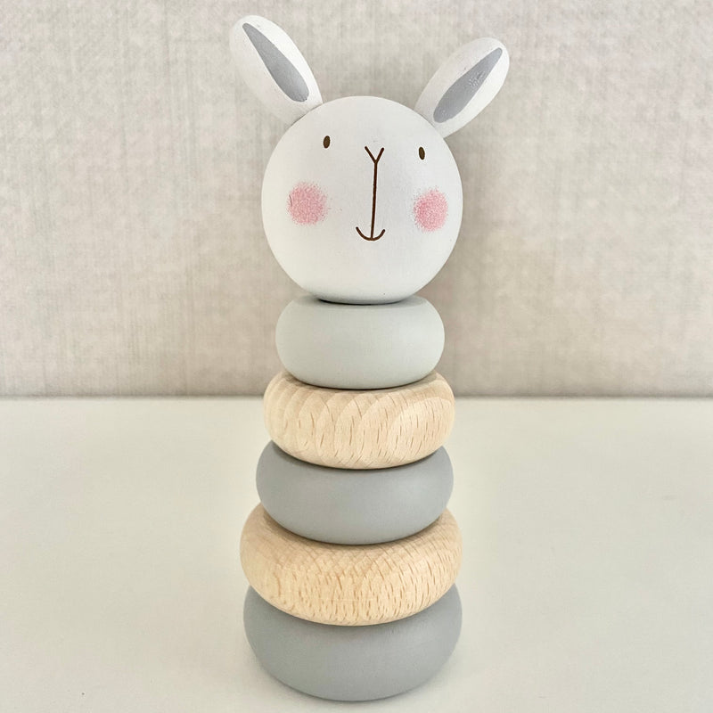 Bambino Rosie the Rabbit Wooden Stacking Toy