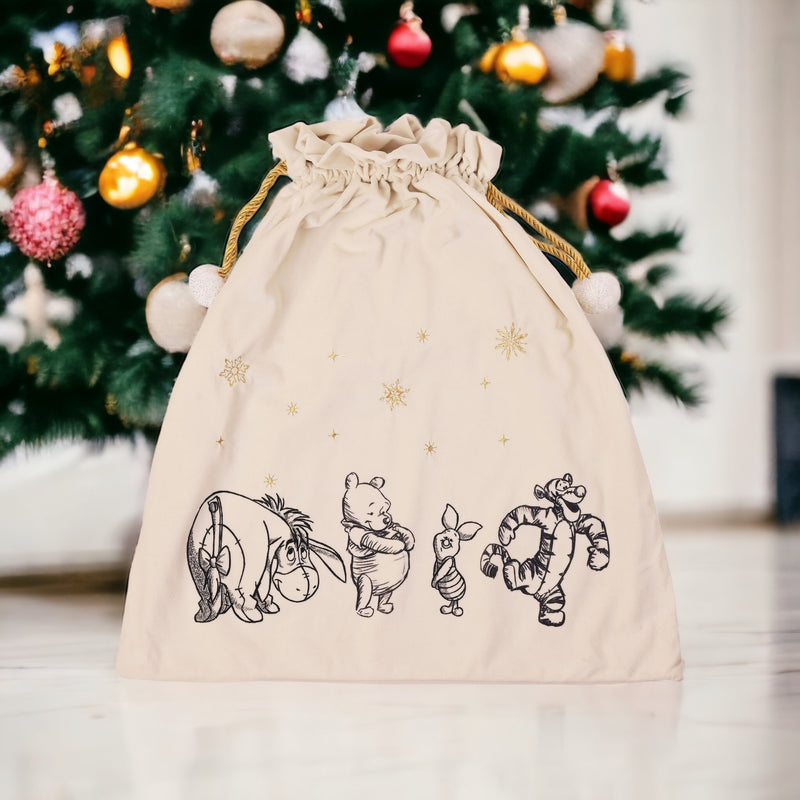 Disney Winnie the Pooh Character Christmas Present Sack