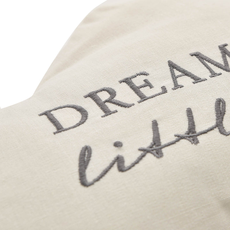 Bambino 'Dream Big Little One' Linen Mini Cloud Cushion