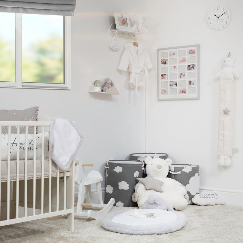 Bambino 'Dream Big Little One' Linen Mini Cloud Cushion