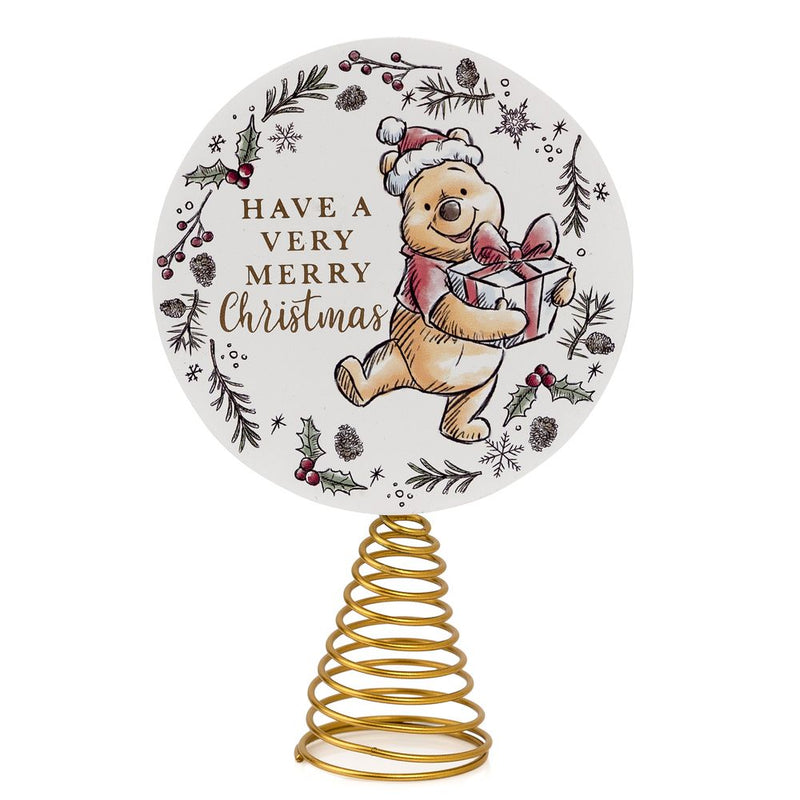 Disney Baby Winnie the Pooh 'Have a Very Merry Christmas' Tree Topper