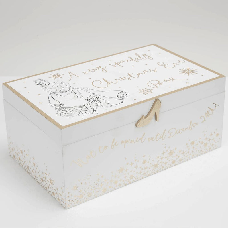 Disney Cinderella White & Gold 'Very Sparkly' Christmas Eve Box