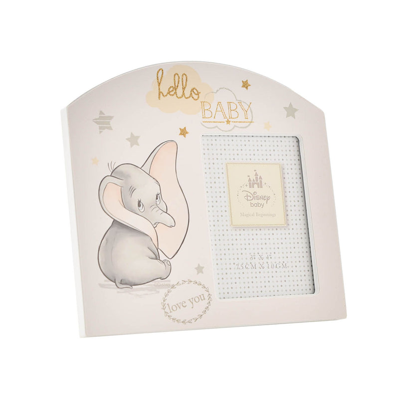 PRE-ORDER Disney Magical Beginnings Dumbo Arch 'Hello Baby' Frame - 3" x 4"