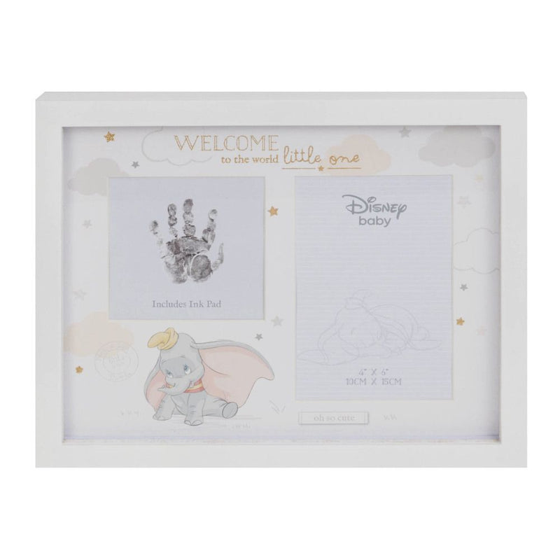 Disney Magical Beginnings Dumbo Photo & Hand Print Frame - With Ink Pad