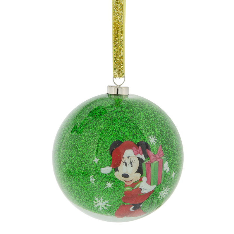 Disney Minnie & Mickey Set of 7 Baubles in Beautiful Gift Box