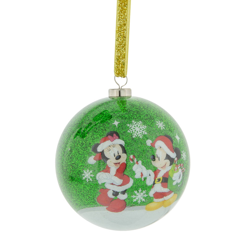 Disney Minnie & Mickey Set of 7 Baubles in Beautiful Gift Box