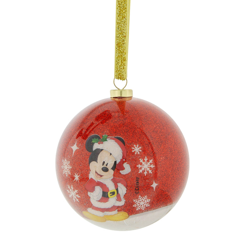 Disney Minnie & Mickey Set of 7 Baubles in Beautiful Gift Box