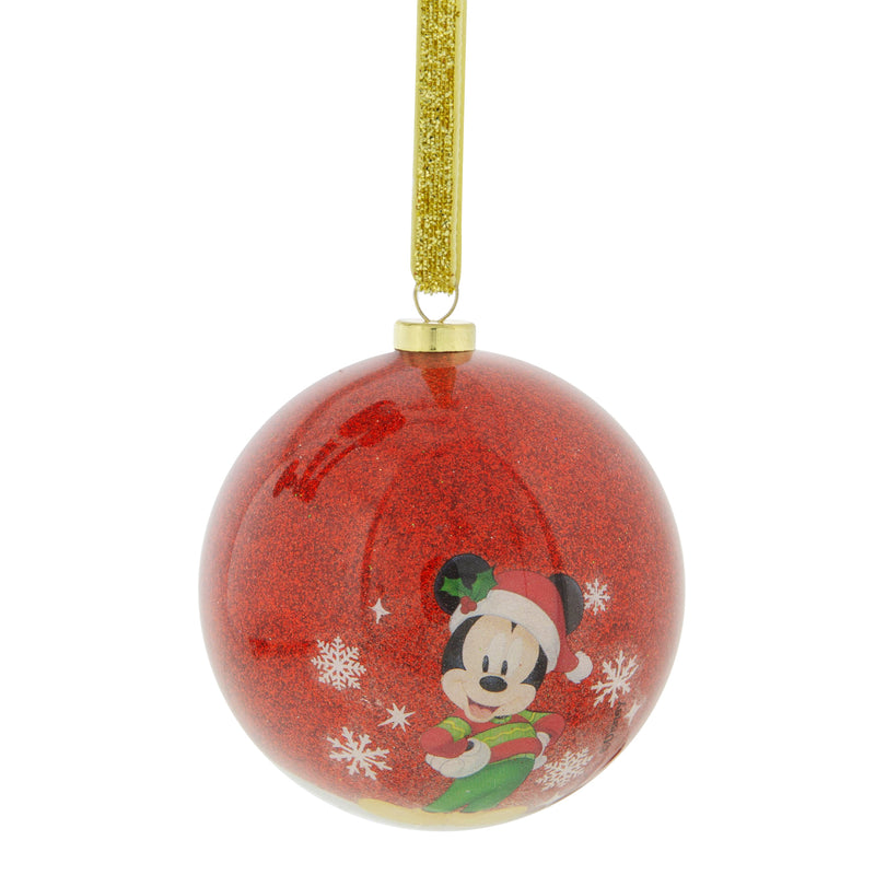 Disney Minnie & Mickey Set of 7 Baubles in Beautiful Gift Box