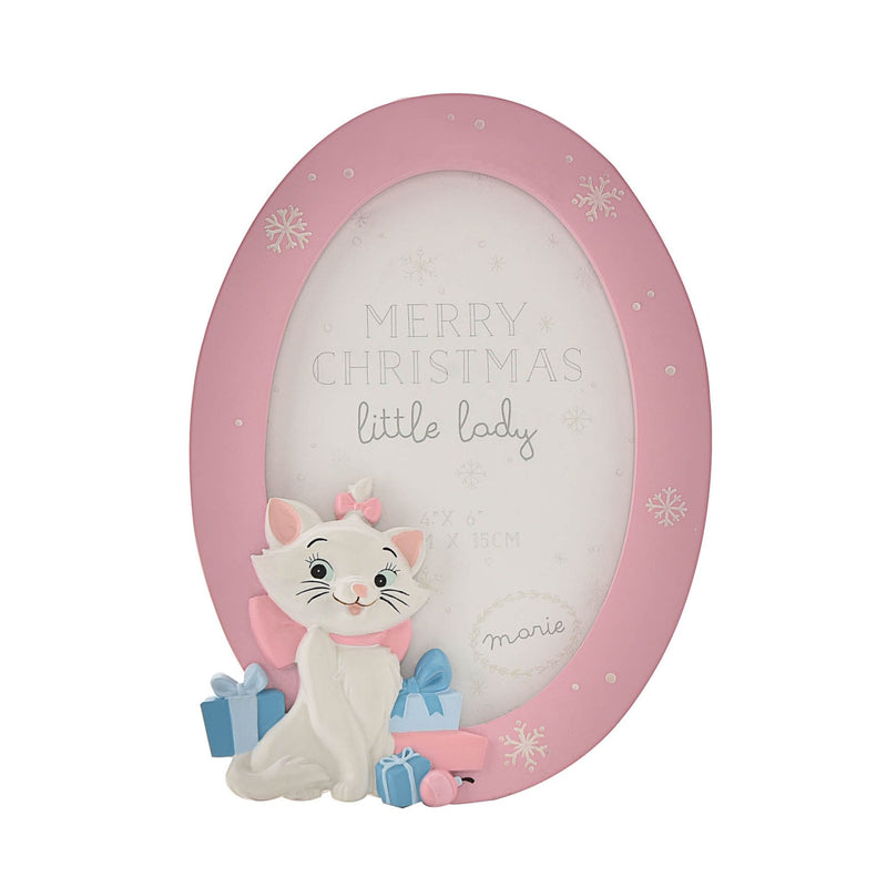 Disney Oui Marie Resin 'Merry Christmas Little Lady' Frame