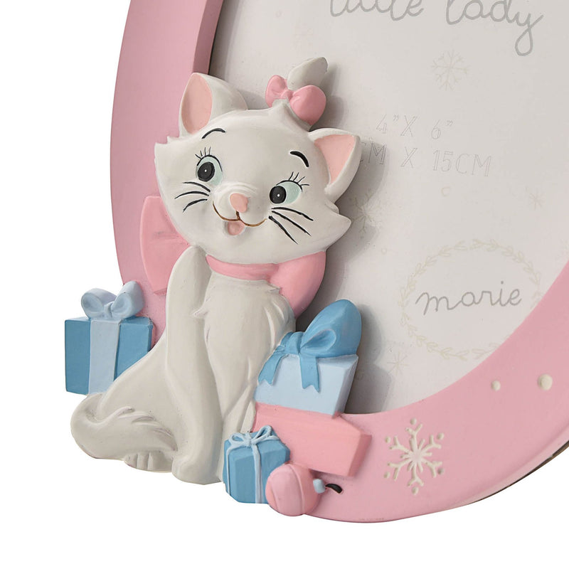 Disney Oui Marie Resin 'Merry Christmas Little Lady' Frame