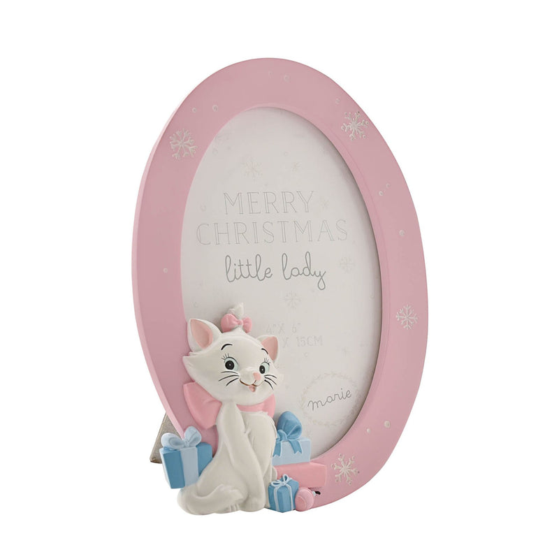 Disney Oui Marie Resin 'Merry Christmas Little Lady' Frame