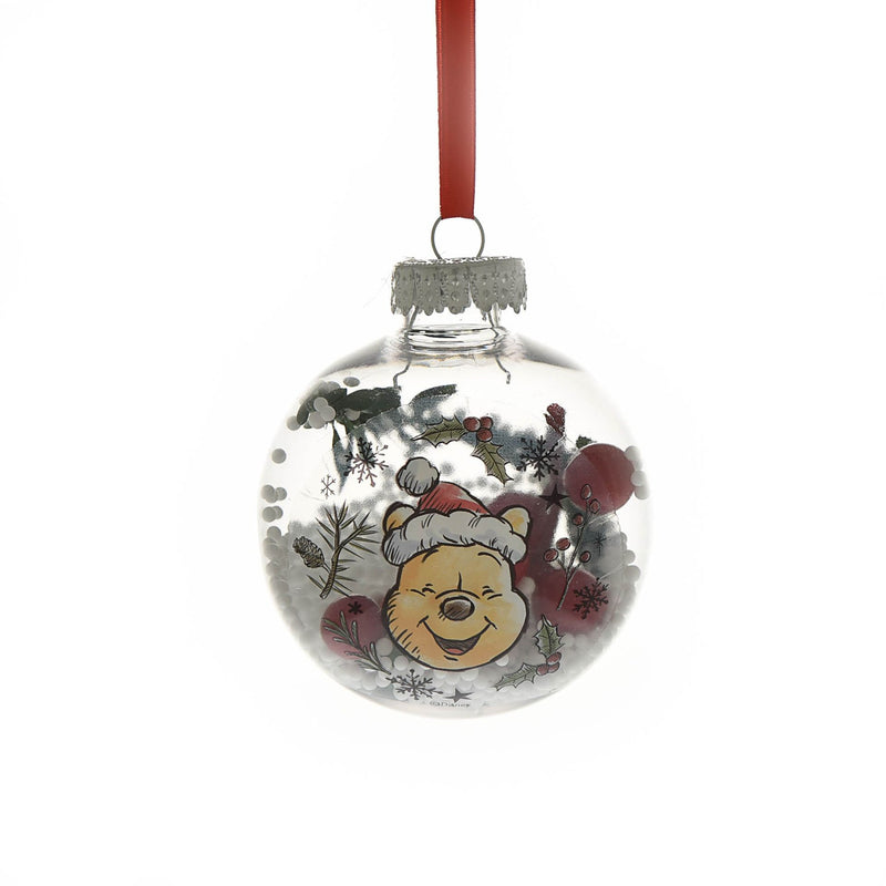 Disney Winnie the Pooh Set of 4 Baubles