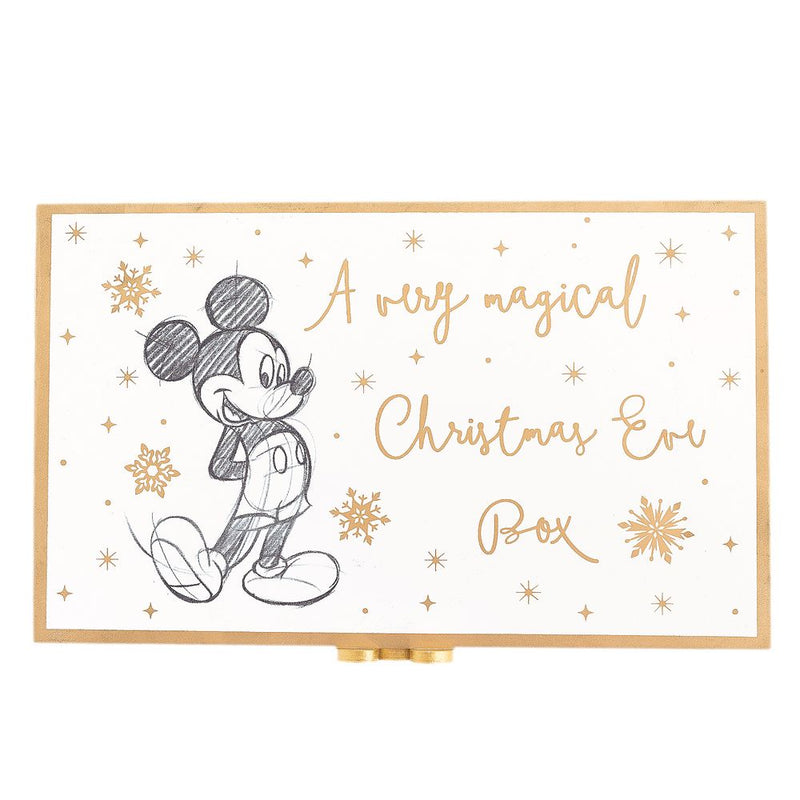 Disney Mickey Mouse White & Gold Magical Christmas Eve Box