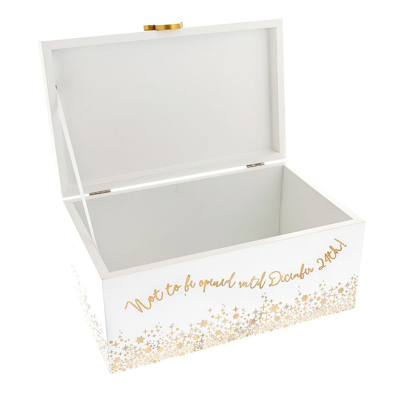 Disney Mickey Mouse White & Gold Magical Christmas Eve Box